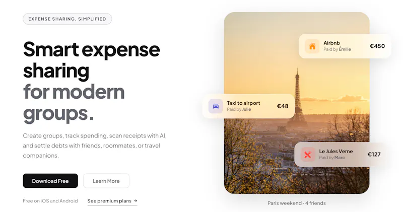VAKKA: Split Expenses screenshot 1