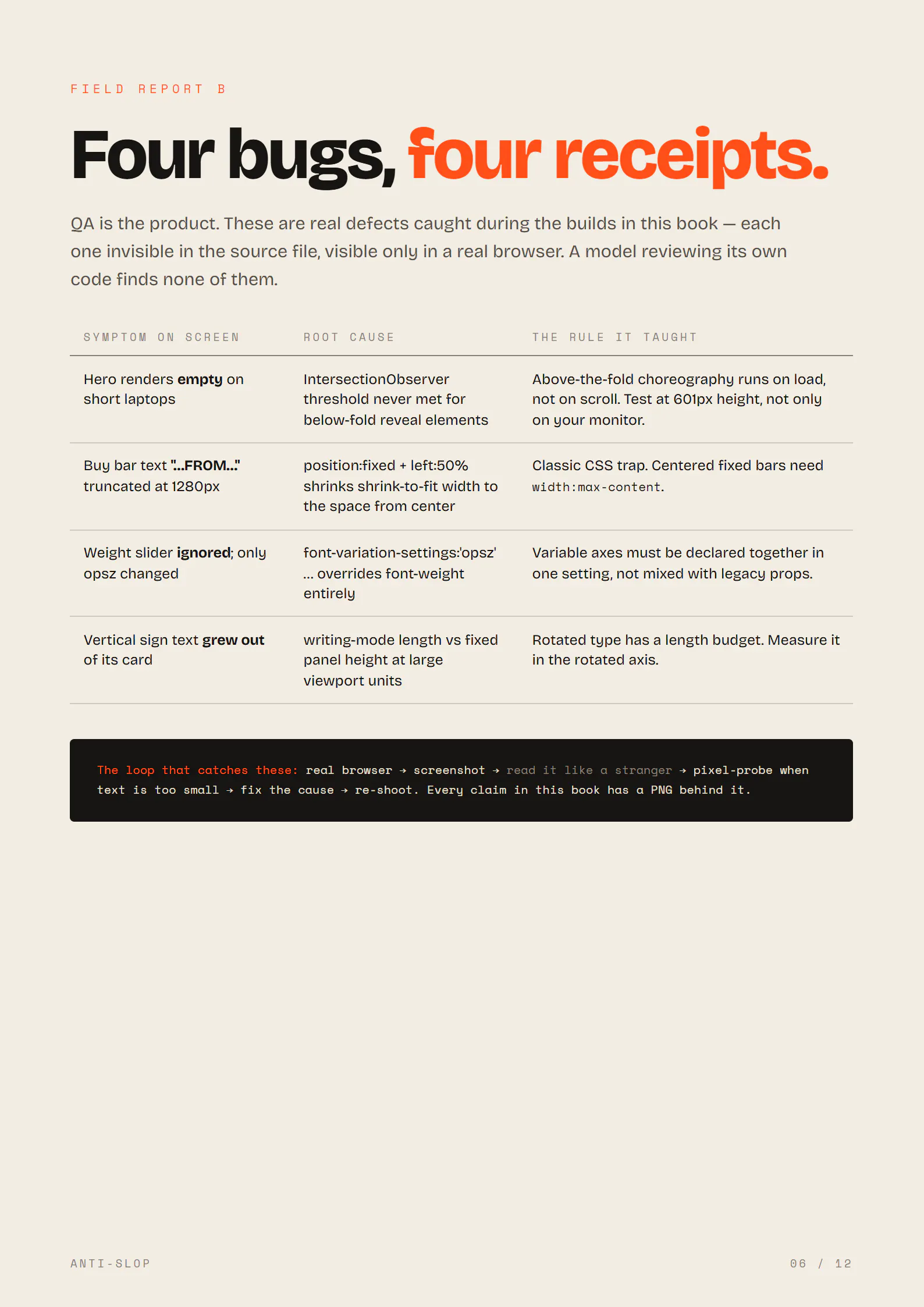 ANTI-SLOP — The Agent Design Playbook gallery image