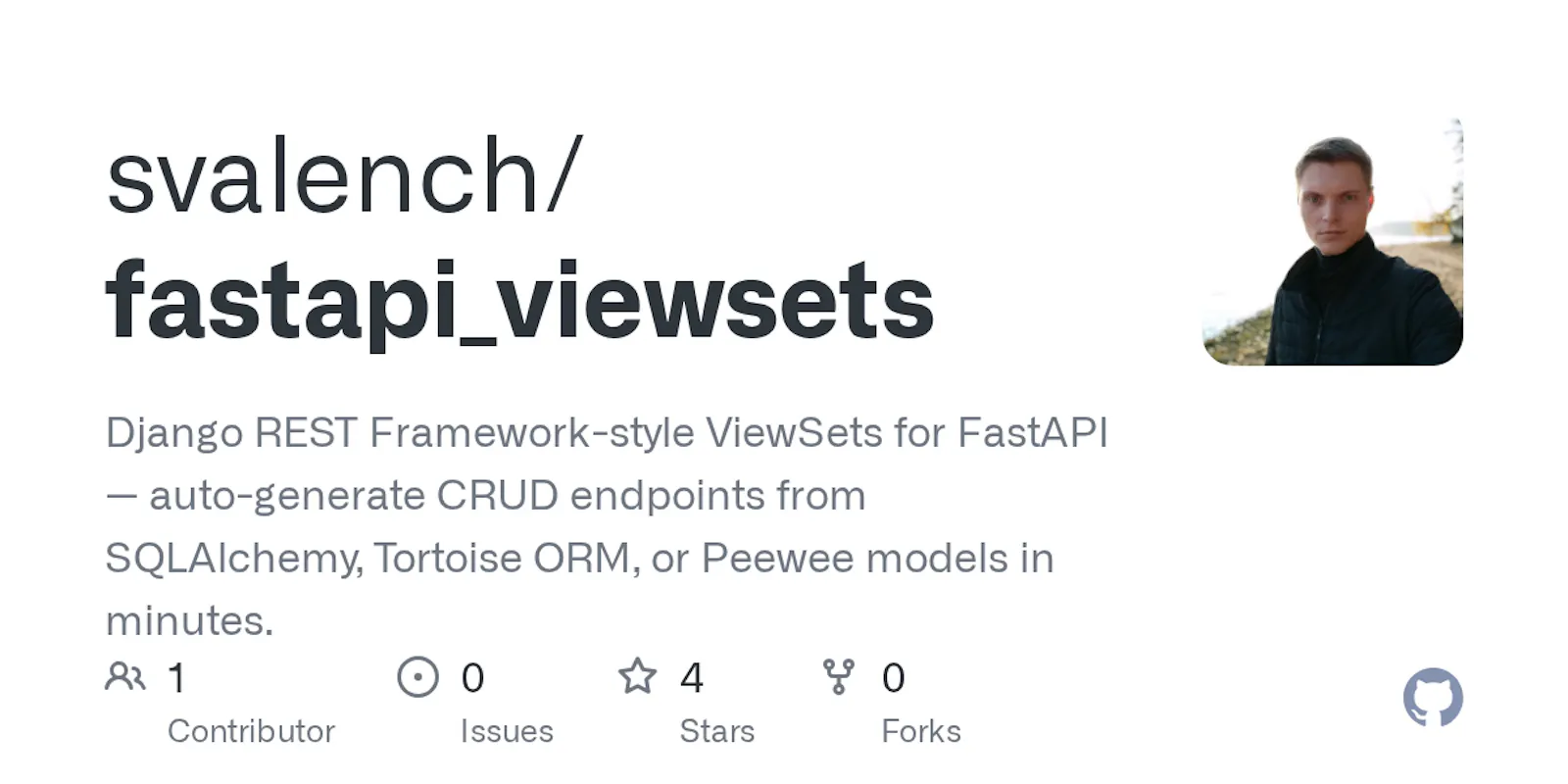 fastapi-viewsets screenshot 1