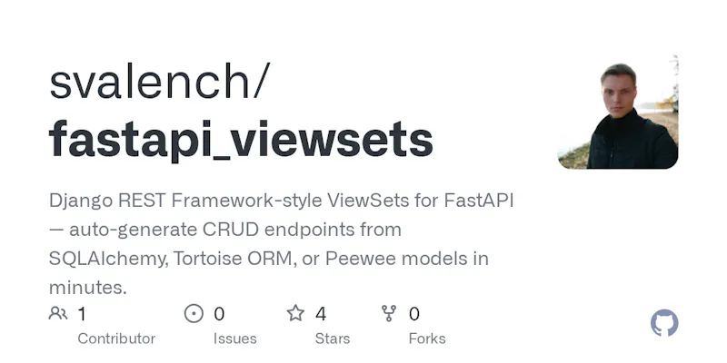 fastapi-viewsets screenshot 1