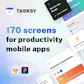 Tasksy Mobile UI Kit