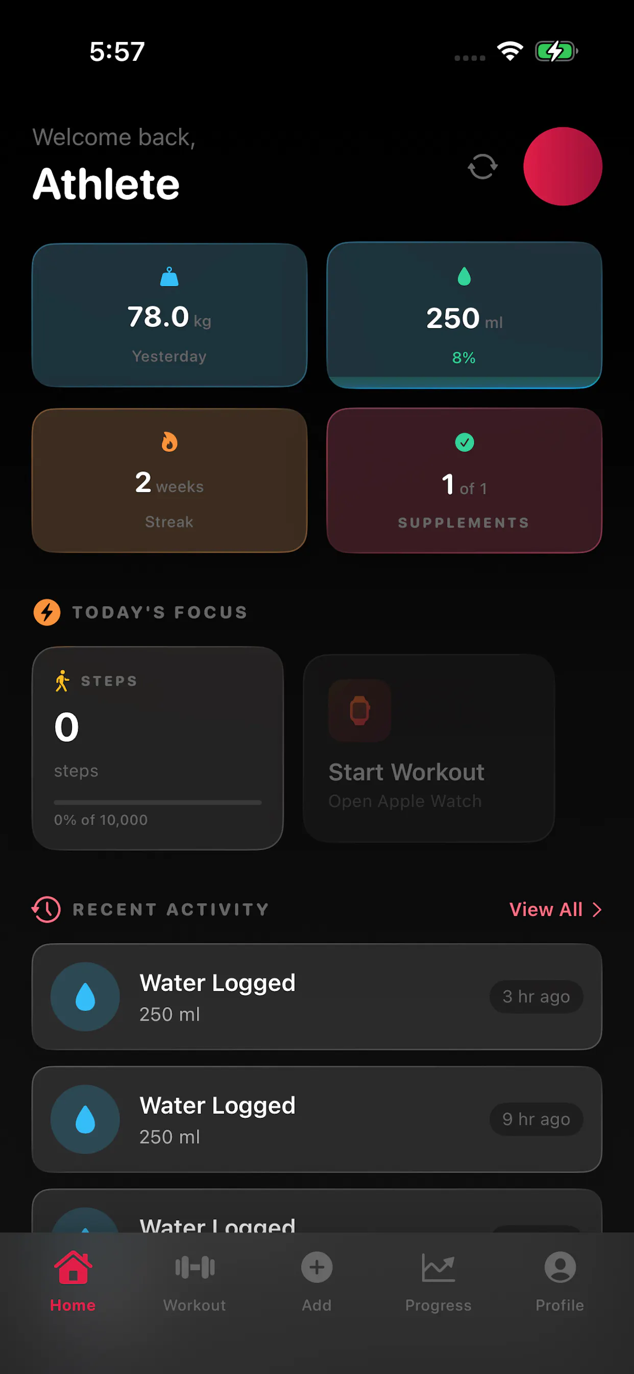 Iron Karnet workout app for Apple Watch  gallery image