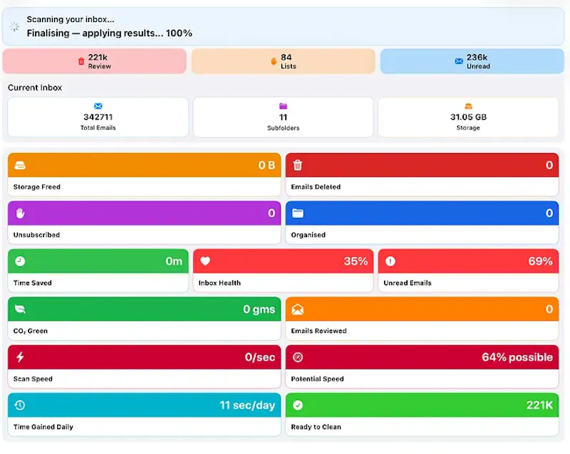 MailBroom screenshot 2