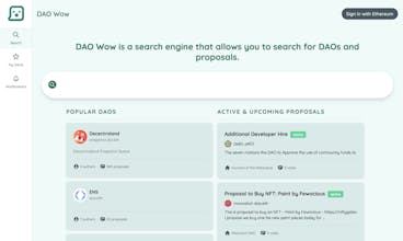 DAO Wow gallery image