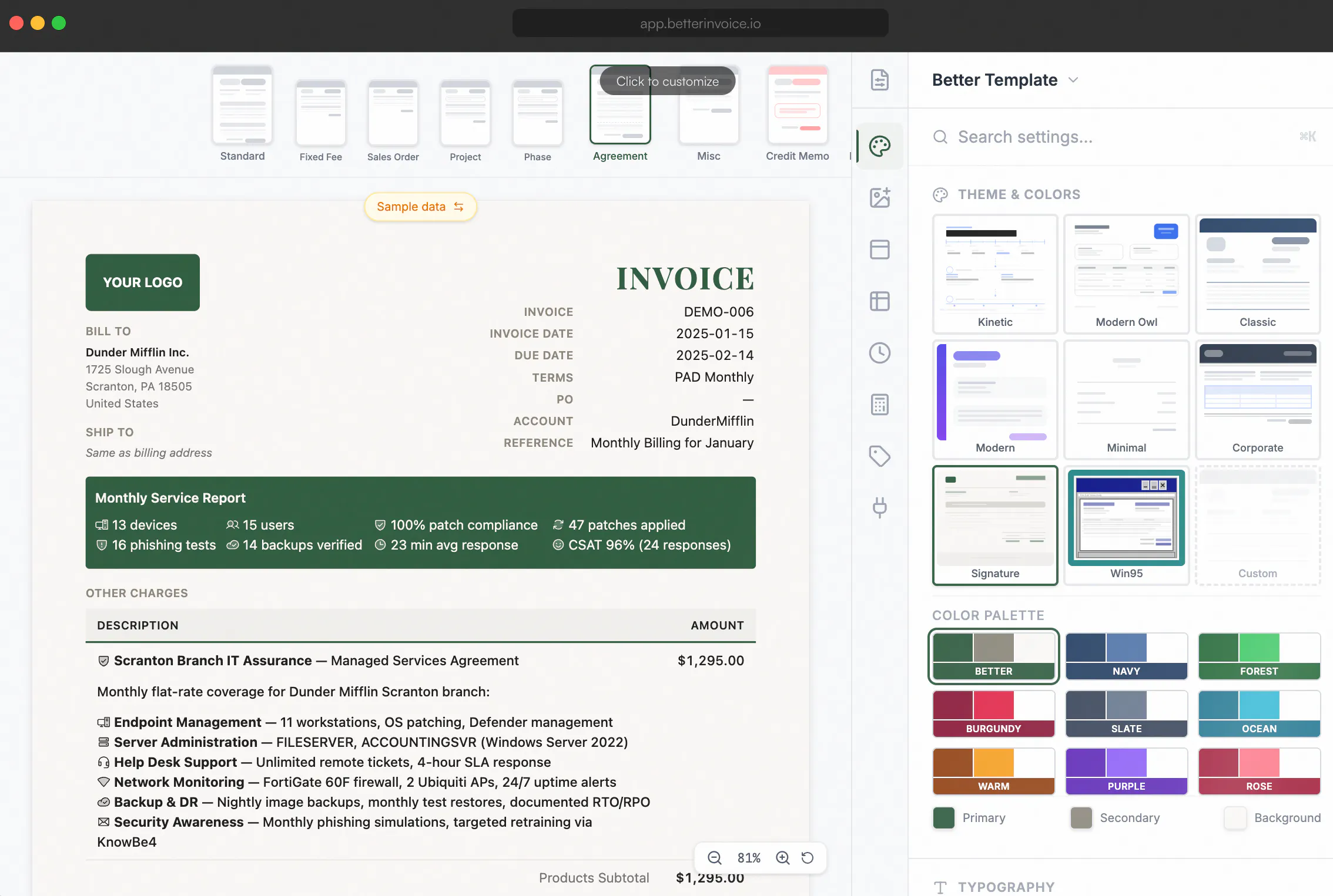 Better Invoice gallery image