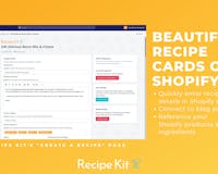 Recipe Kit for Shopify media 1