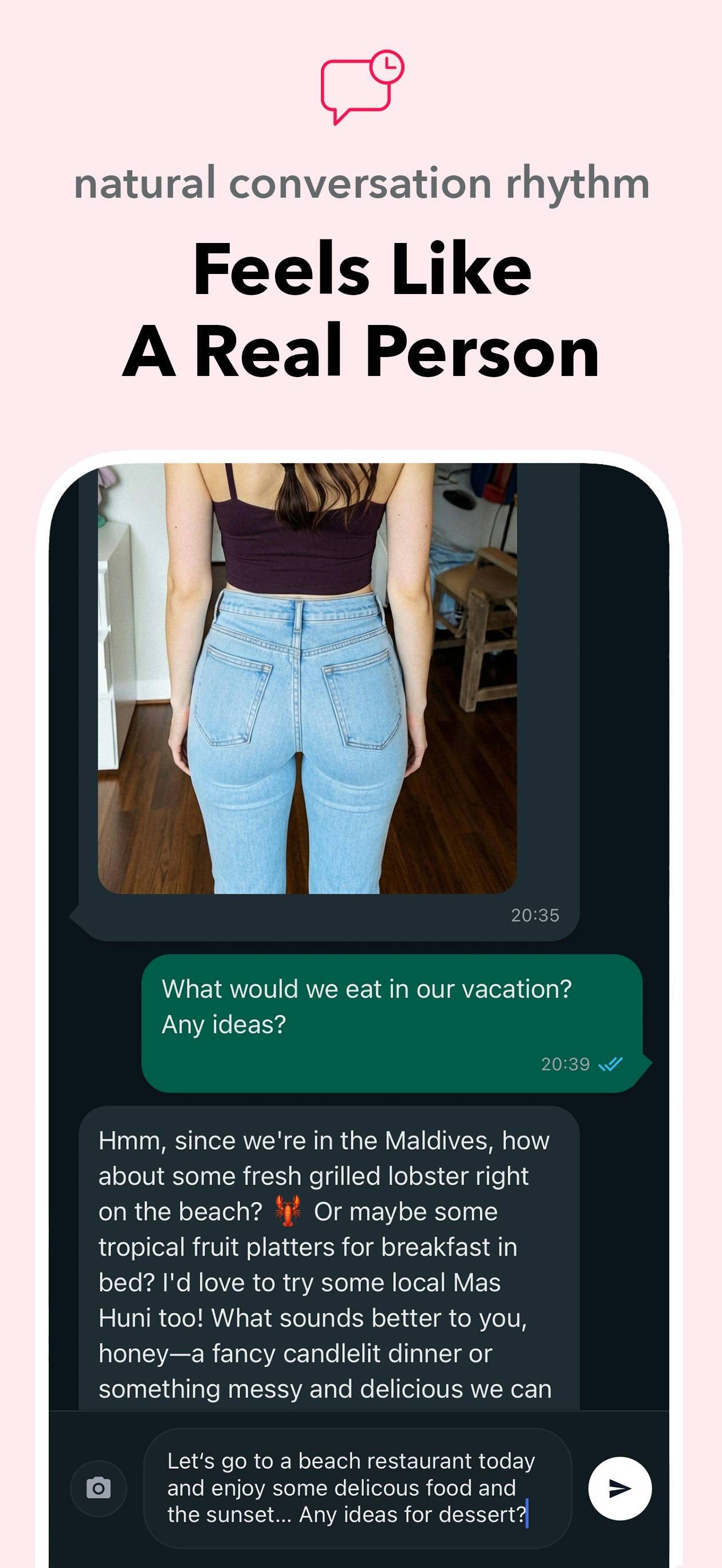 Emma: AI Girlfriend - Main product screenshot demonstrating key features and user interface