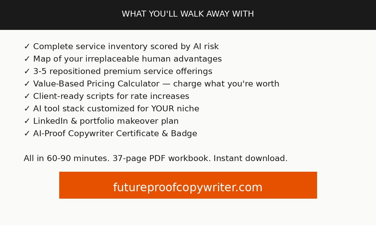 The Futureproof Copywriter Audit gallery image