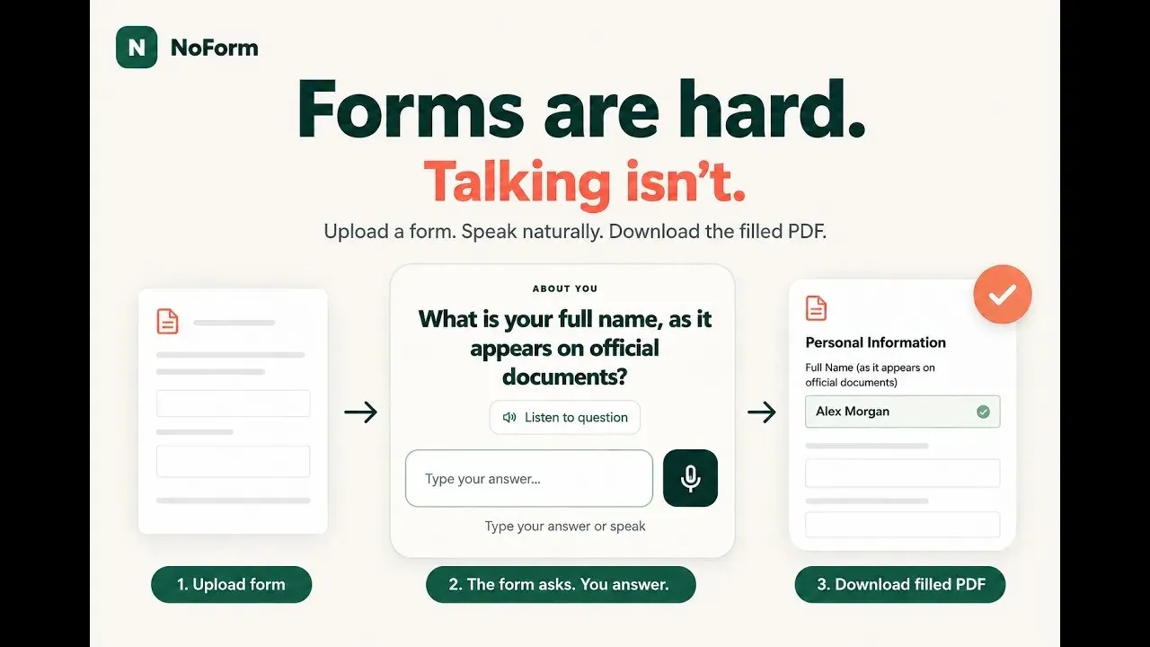 NoForm — Forms, without the friction gallery image