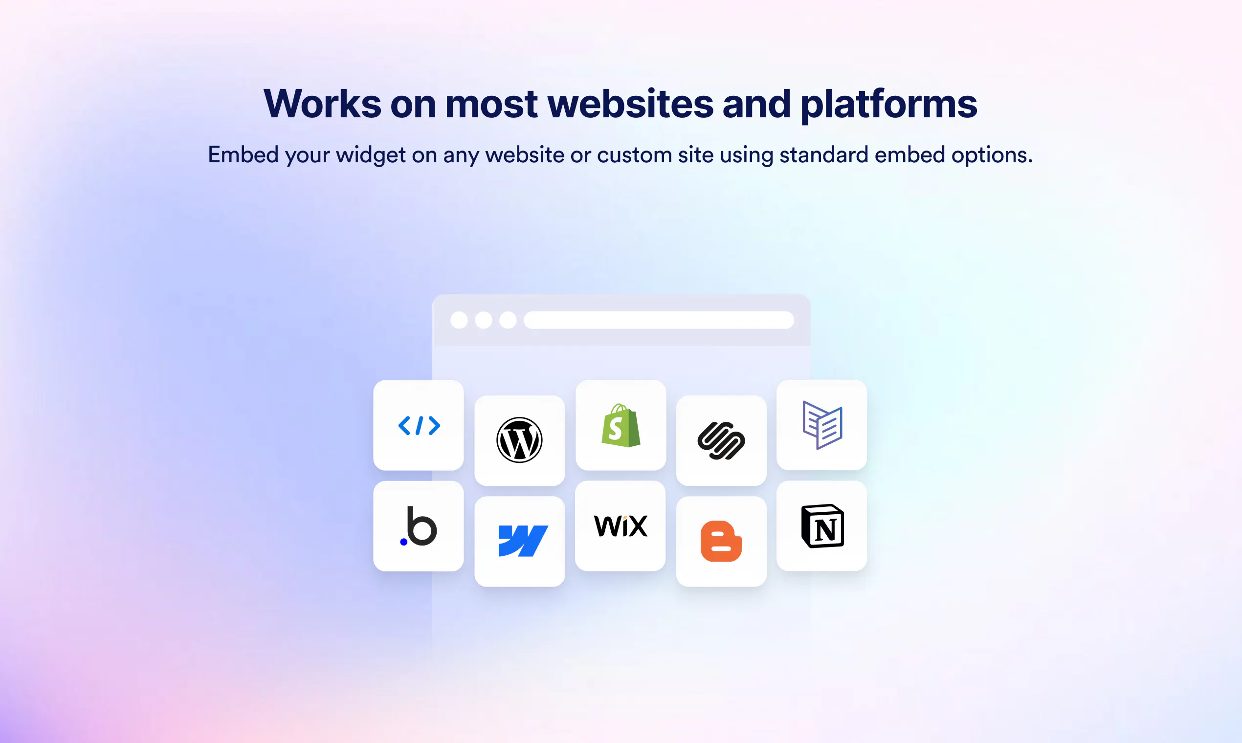 Jotform Website Widgets screenshot 1