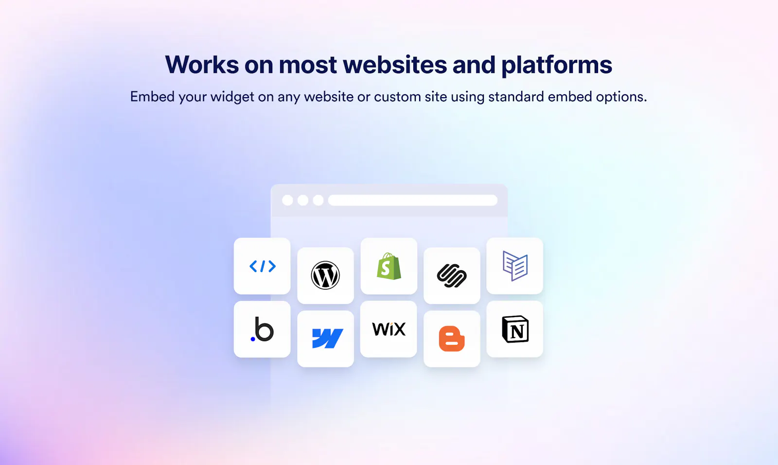 Jotform Website Widgets screenshot 2