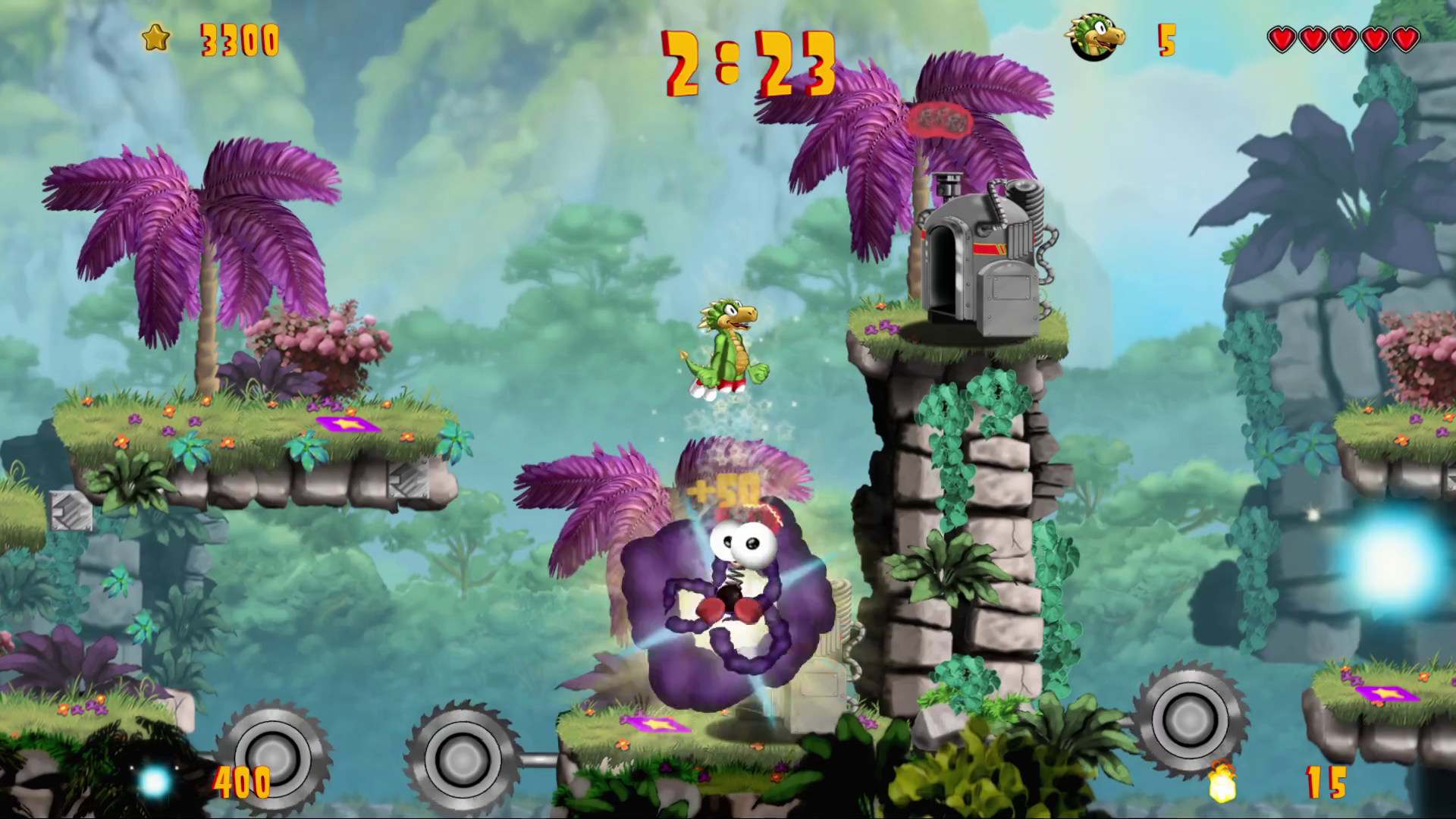 Media Adventures of Dakoo the Dragon - Pengalaman unik setiap kali anda bermain.Dengan lebih daripada 150 tahap 3
