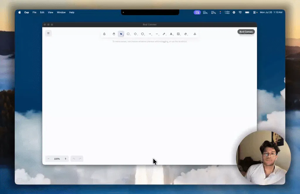 startuptile BUD-Voice-first canvas for sketchnoting and whiteboarding