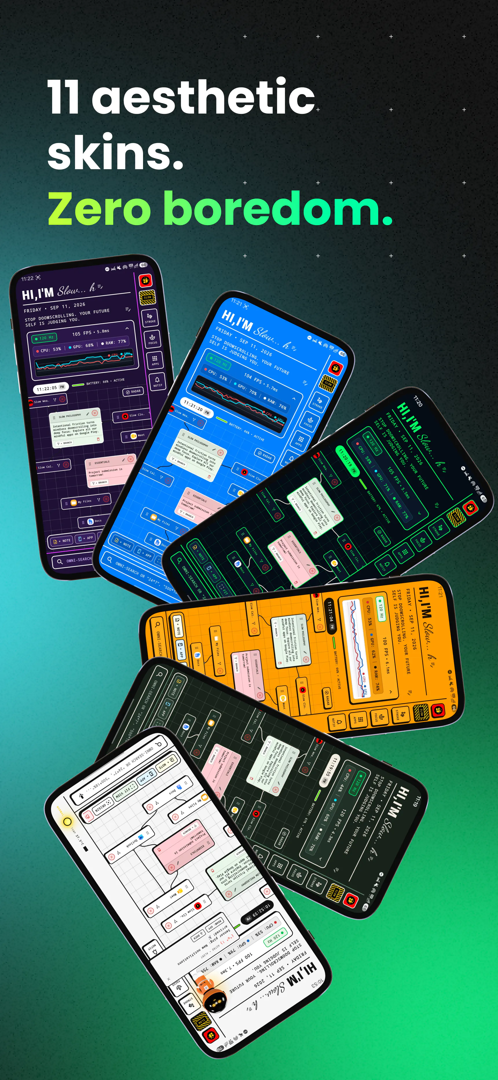 Slow Launcher: 3D Homescreen. gallery image