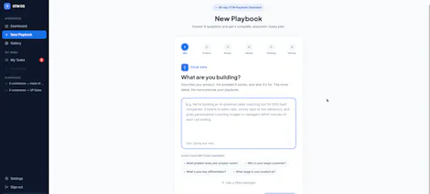 GTM OS gallery image