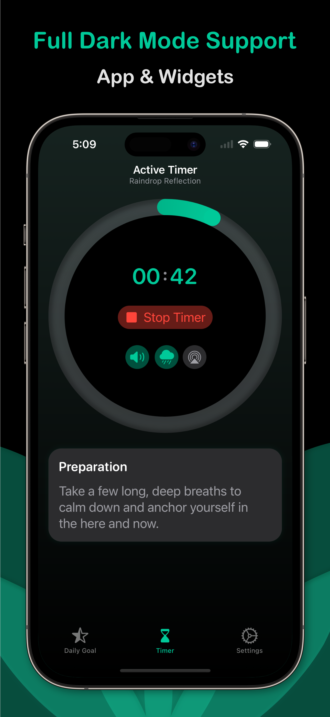Mídia 5 de Zeninizer - Timer de meditação limpo e simples para iPhone e Apple Watch