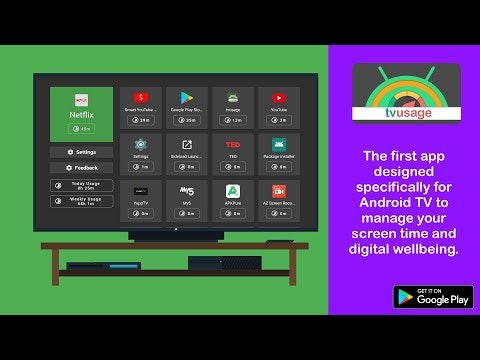 TVUsage Digital Wellbeing for Android TV gallery image