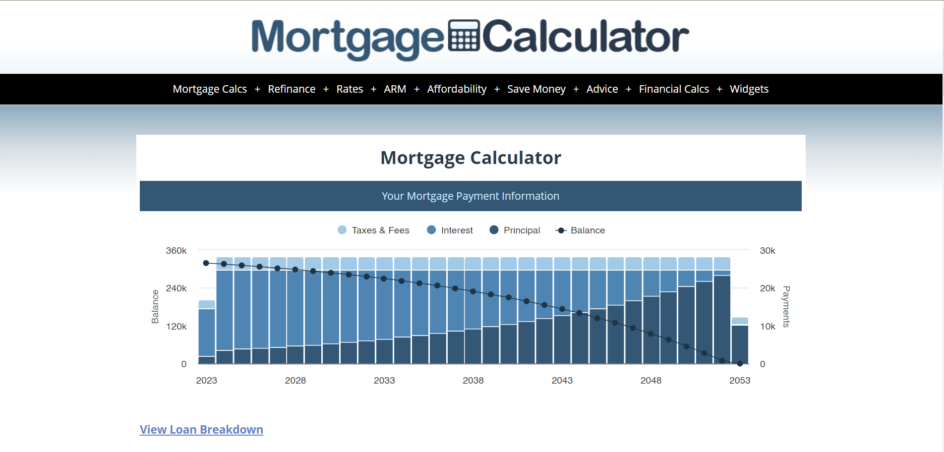 Mortgage Calculator gallery image