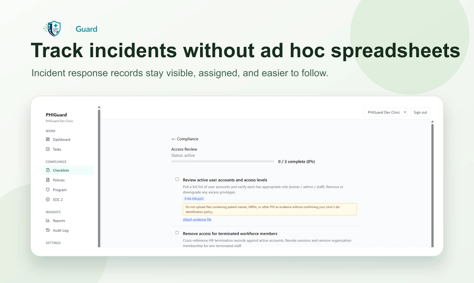 PHIGuard screenshot 3