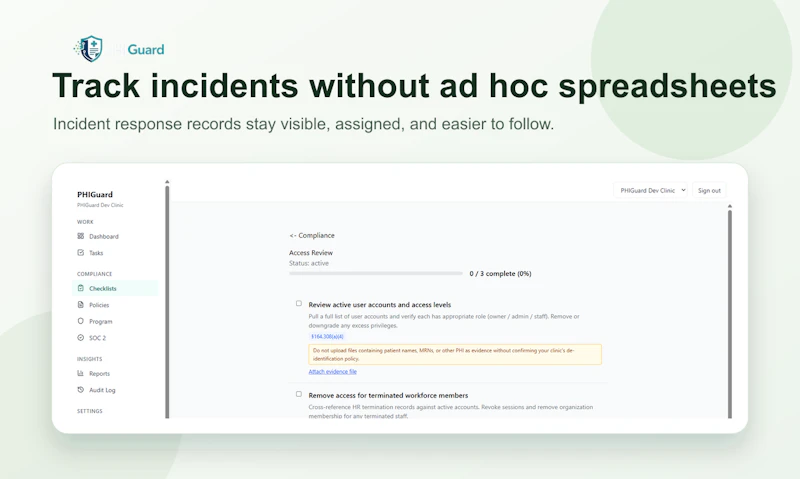PHIGuard screenshot 3