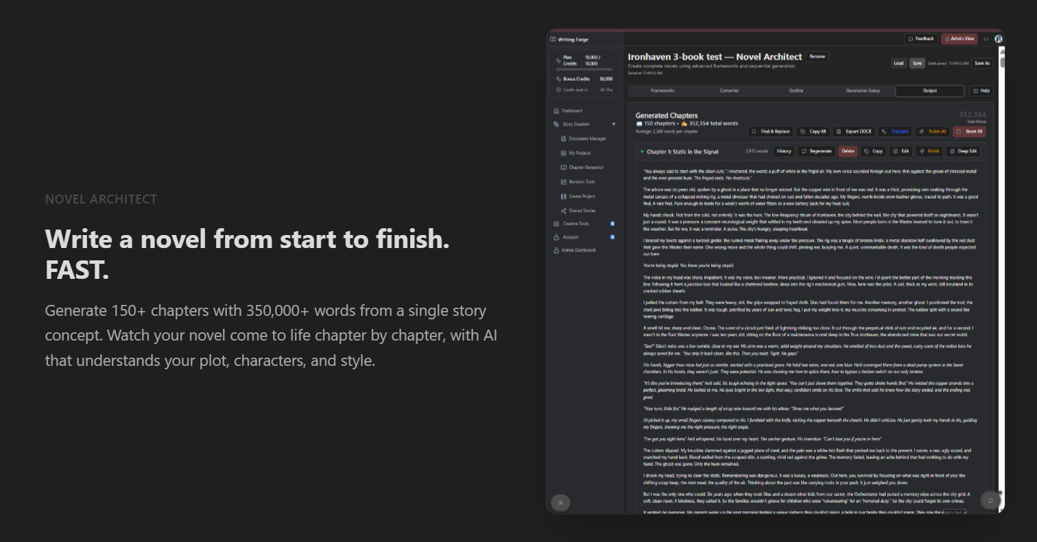 Mira Gold's Writing Forge™ gallery image
