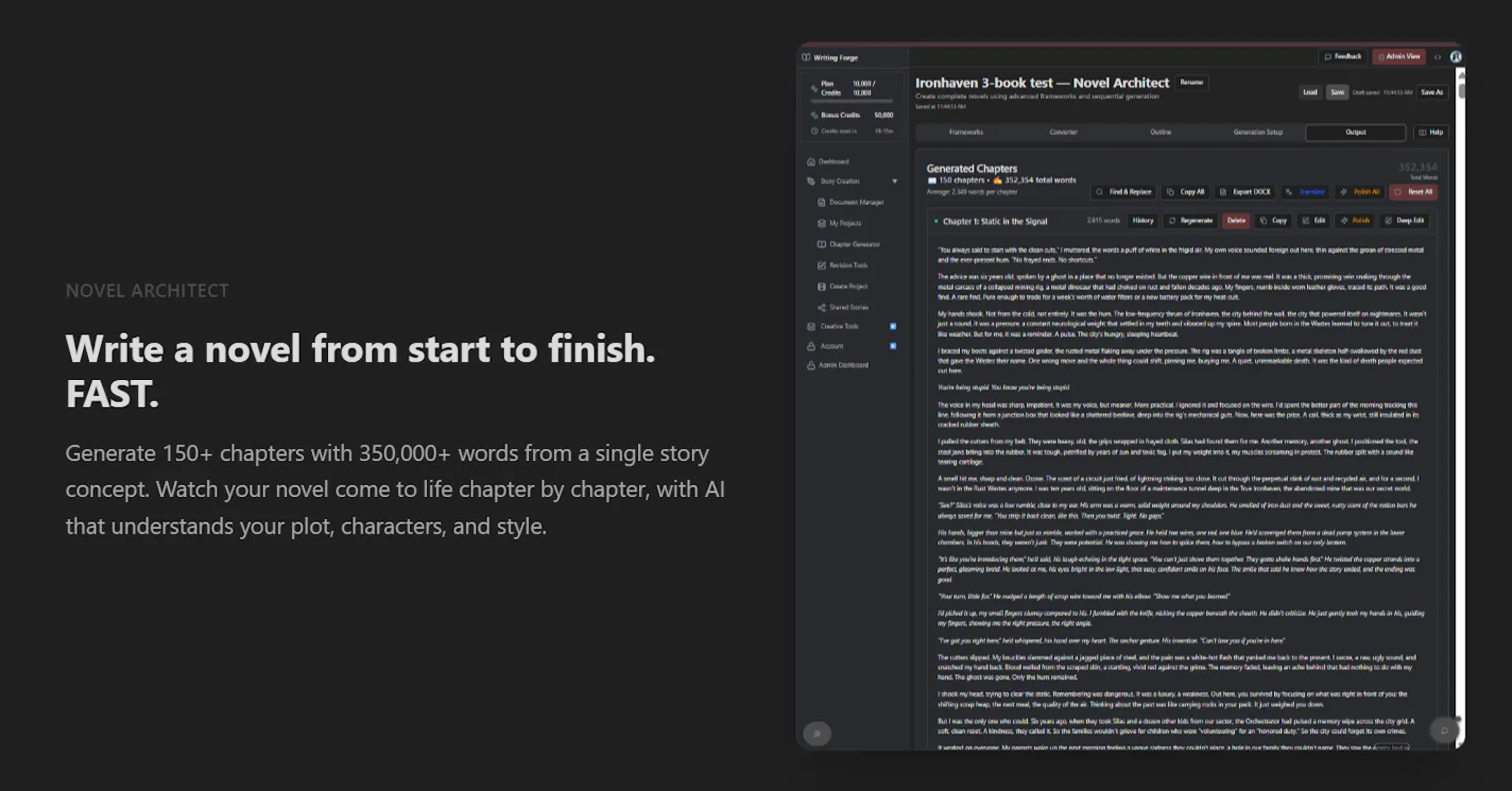 Mira Gold's Writing Forge™ screenshot 3
