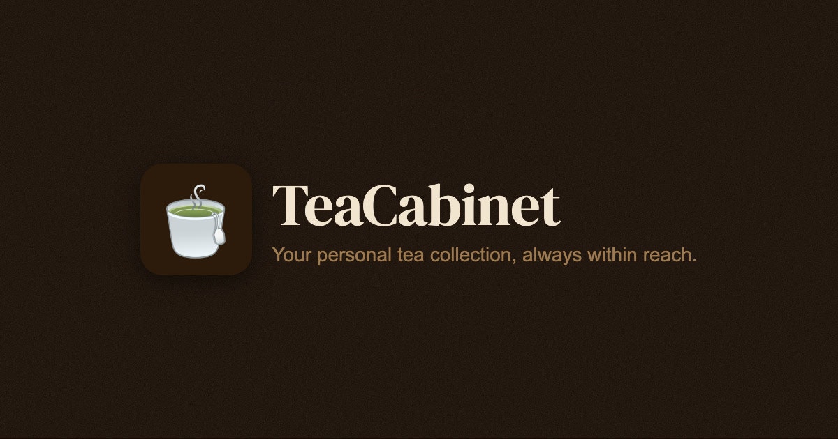 TeaCabinet gallery image
