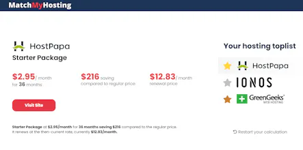 MatchMyHosting gallery image