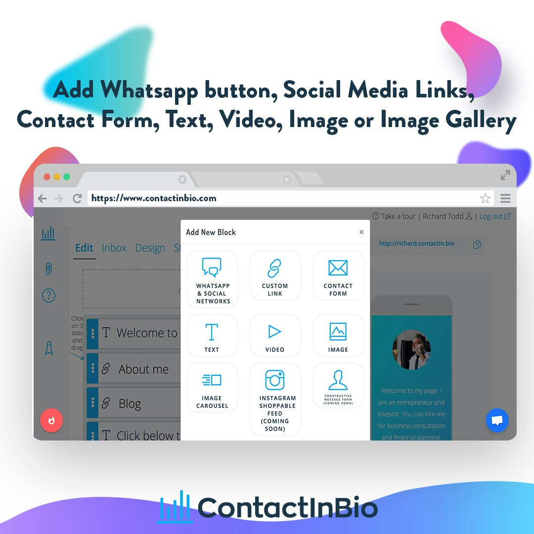 ContactInBio gallery image