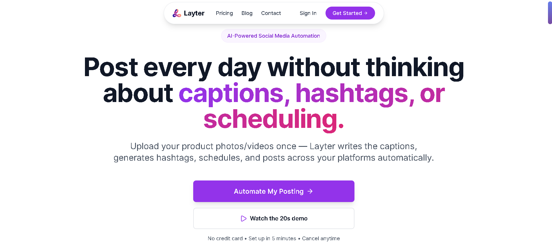 Layter.io - Screenshot 2 showing product features and functionality