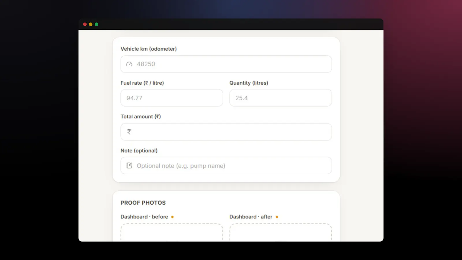 FleetFuel screenshot 4