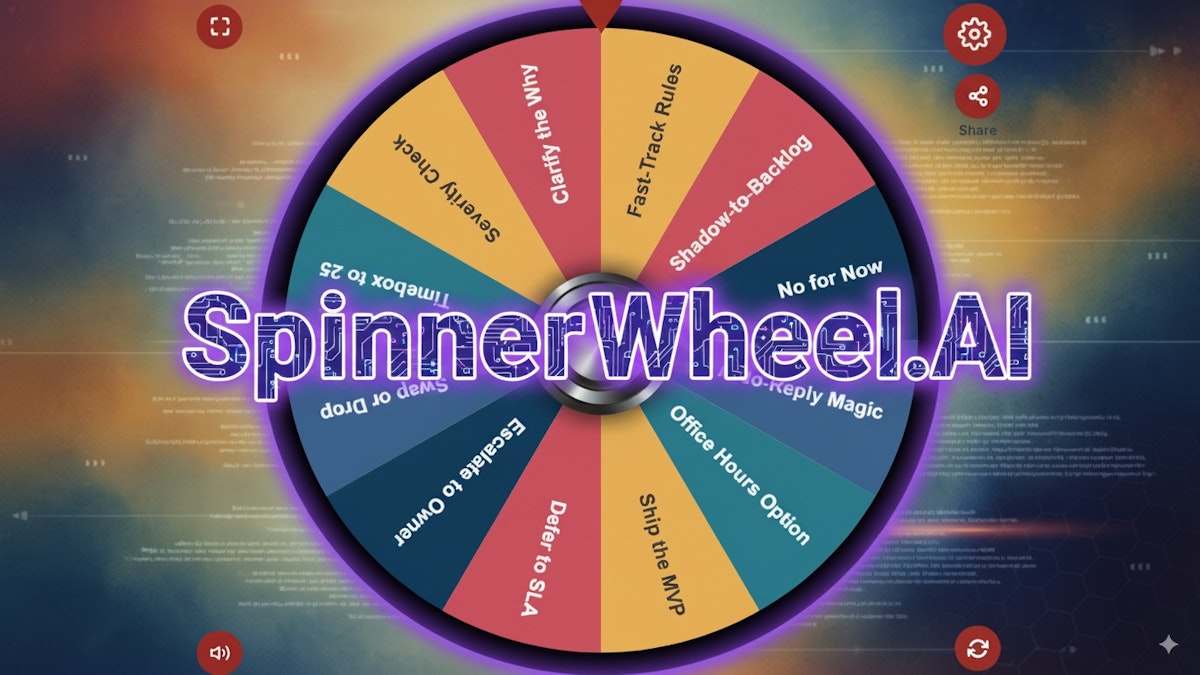 Média Spinnerwheel.ai - Randization Ai Randomization au contexte: Open-now, proche, intelligent 1