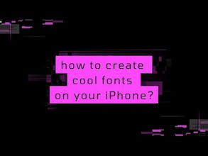 Fonta - Stylish font generator gallery image
