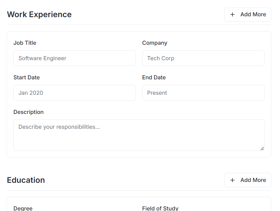 Resu Genius - Screenshot 4 showing product features and functionality