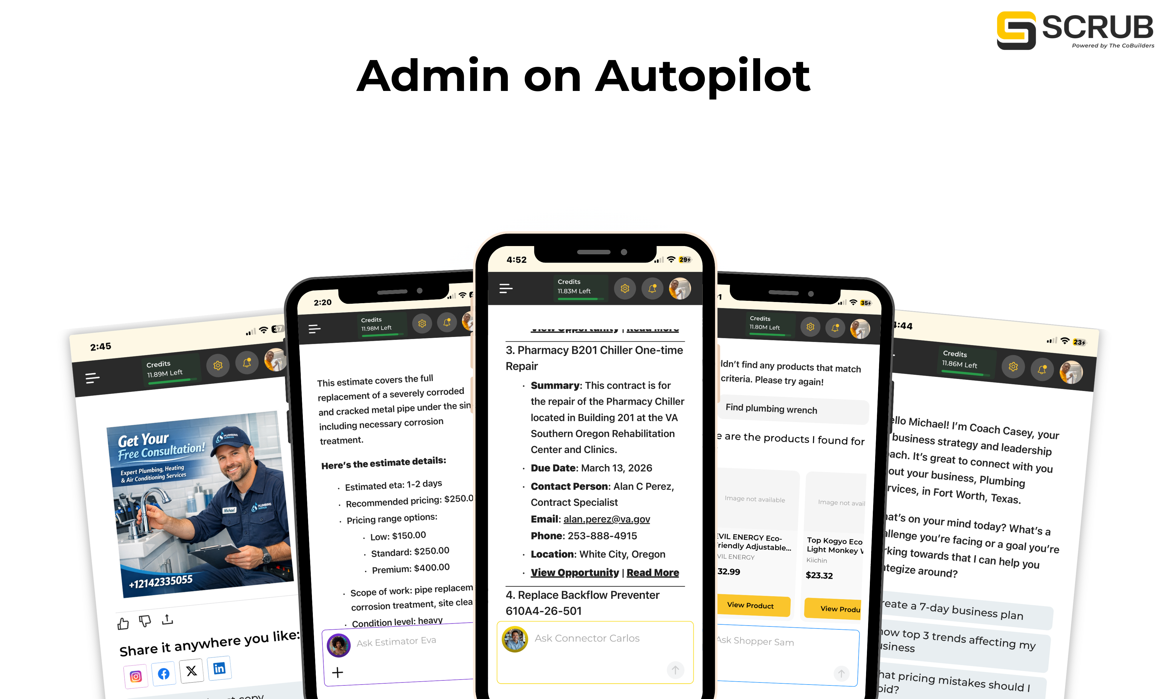 SCRUBgpt - Screenshot 4 showing product features and functionality