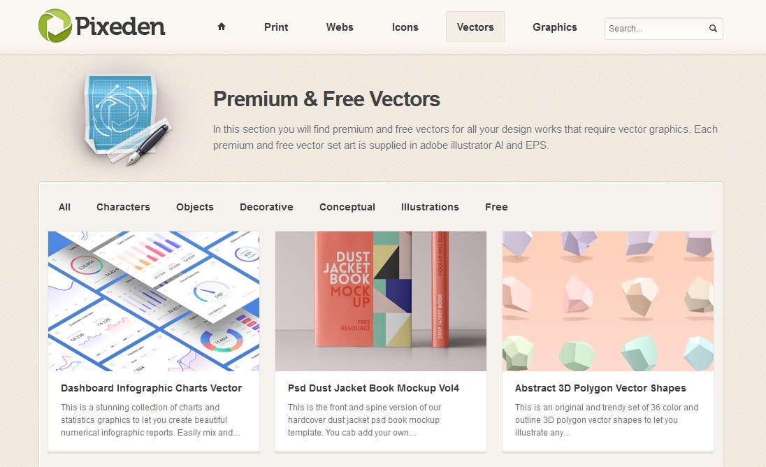 Pixeden gallery image