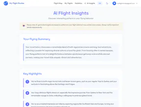 My Flight Routes gallery image