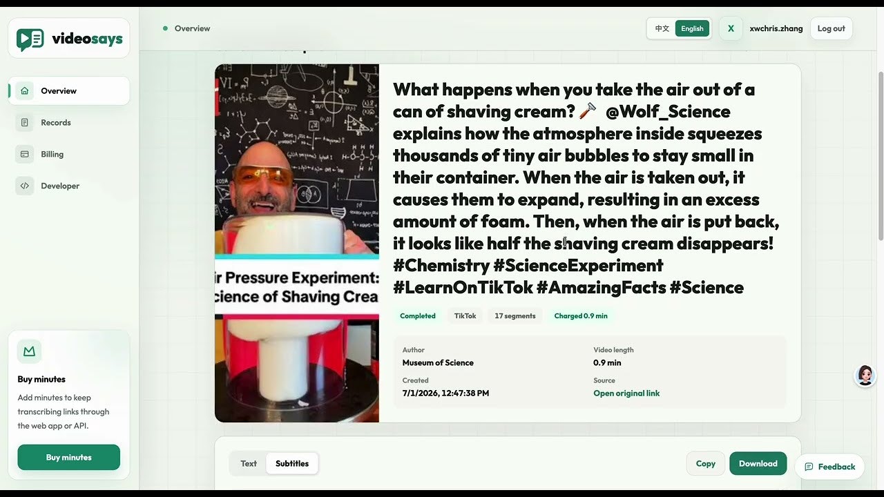 Videosays gallery image