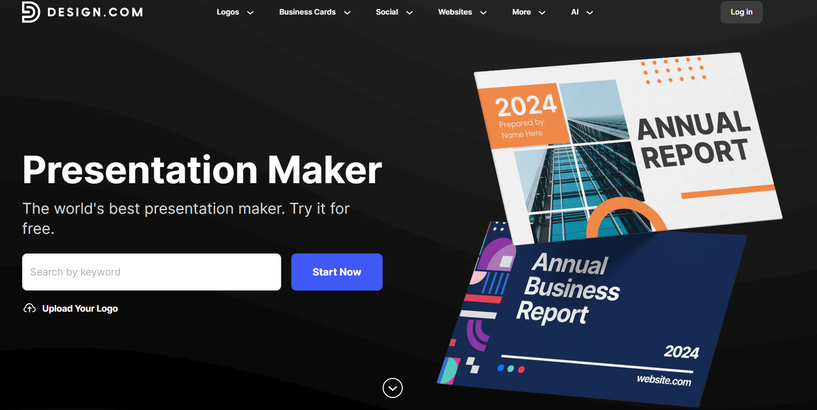Design.com Presentation Maker gallery image