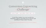 The Conversion Copywriting Challenge image