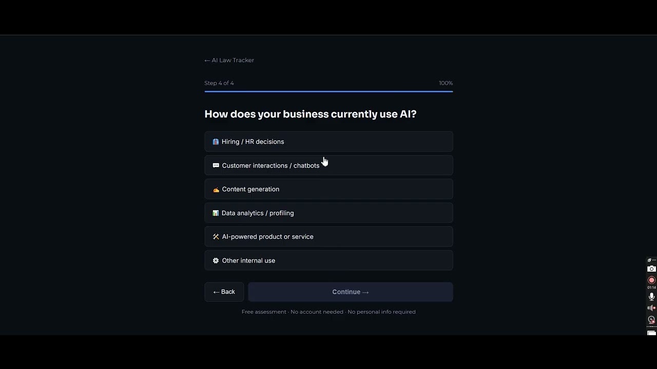 AI Law Tracker gallery image