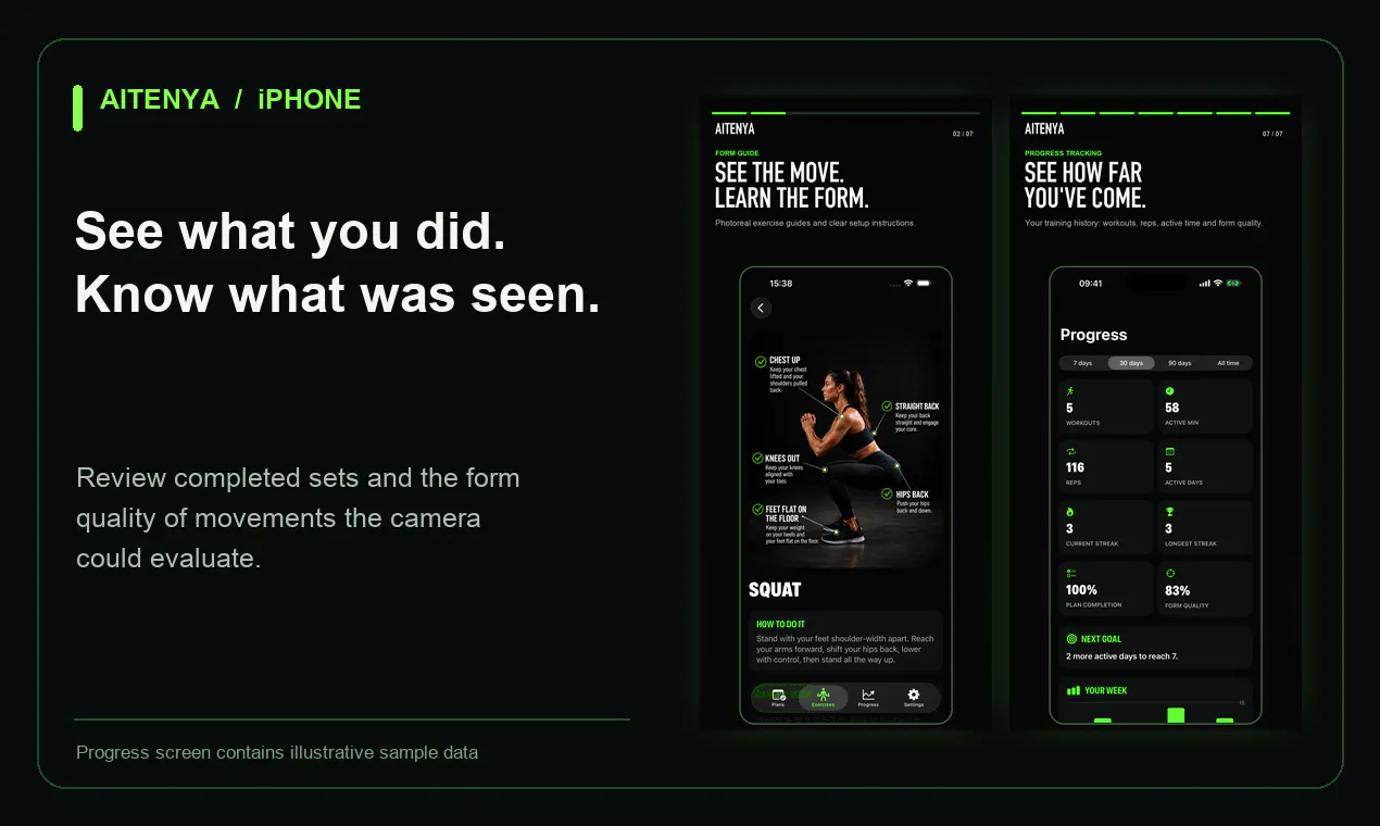 AITENYA: AI Personal Trainer gallery image