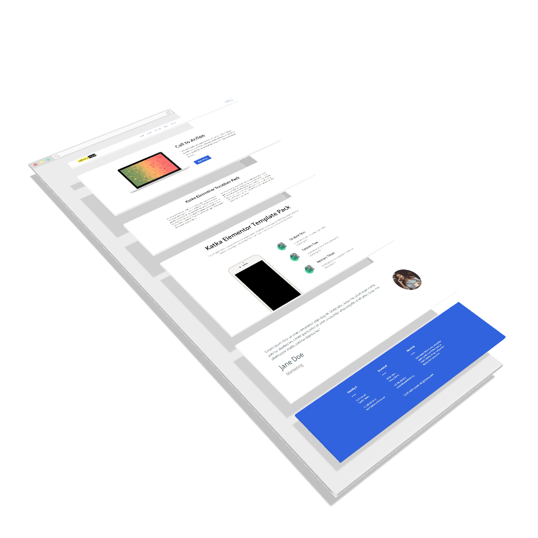 Katka - Elementor Template Pack
