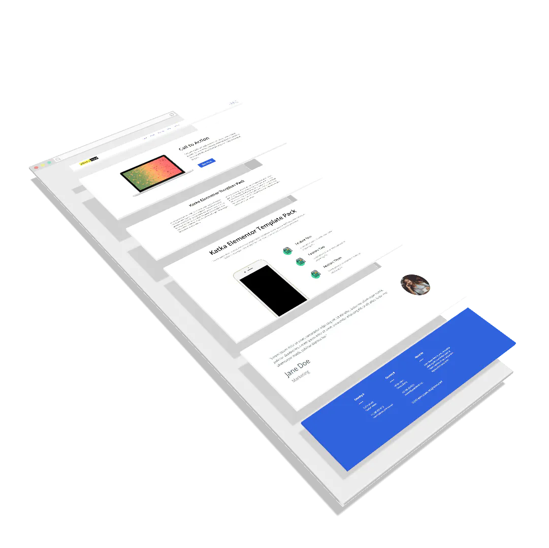 Katka - Elementor Template Pack