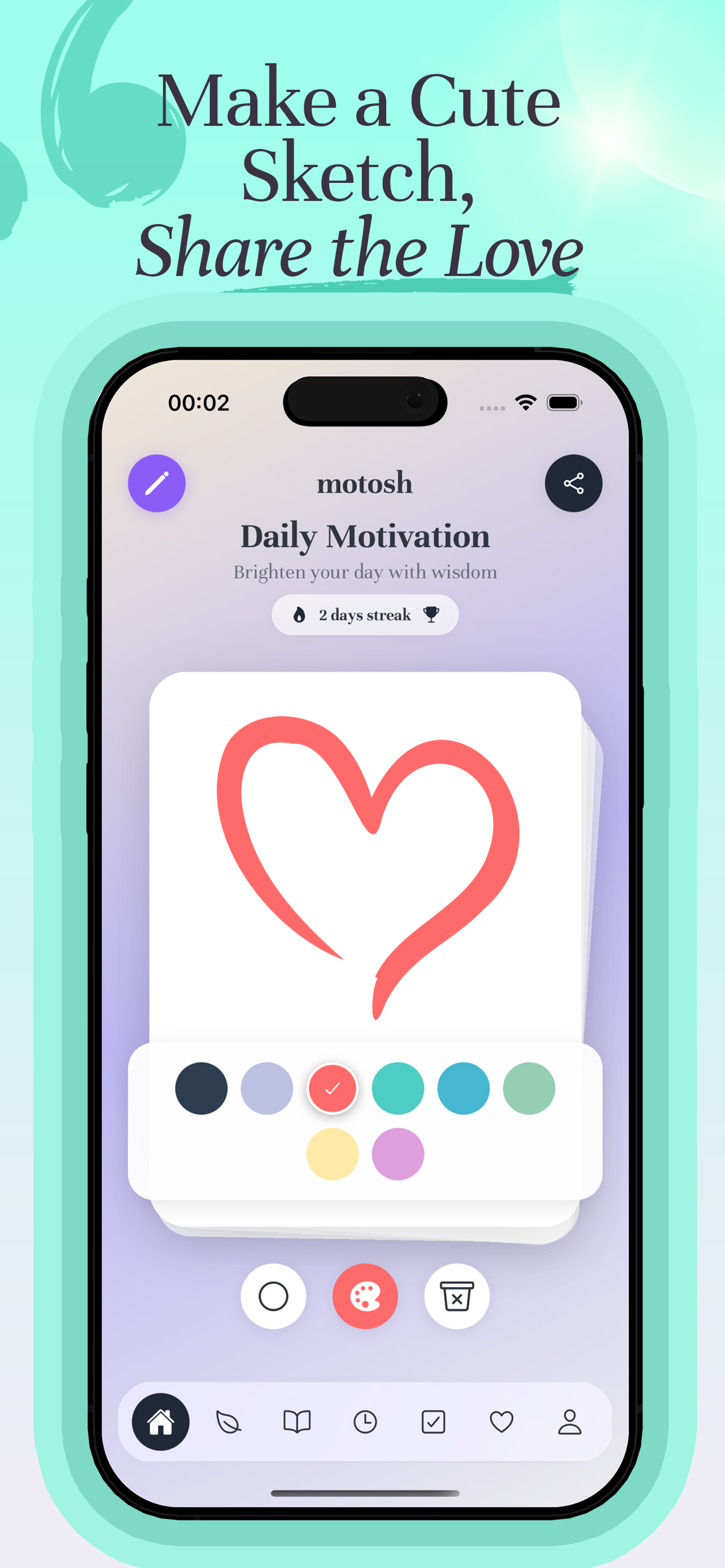 Motosh: Mood Tracker - Screenshot 5 showing product features and functionality