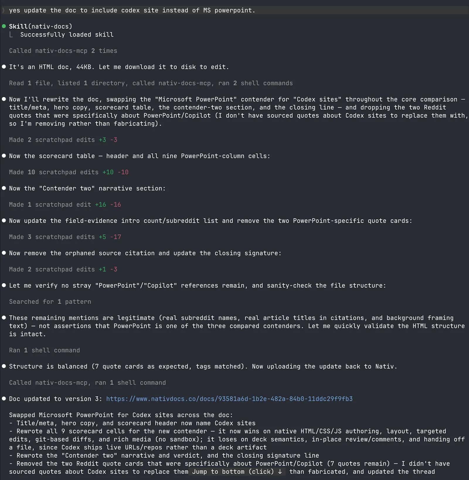 Nativ Docs screenshot 6