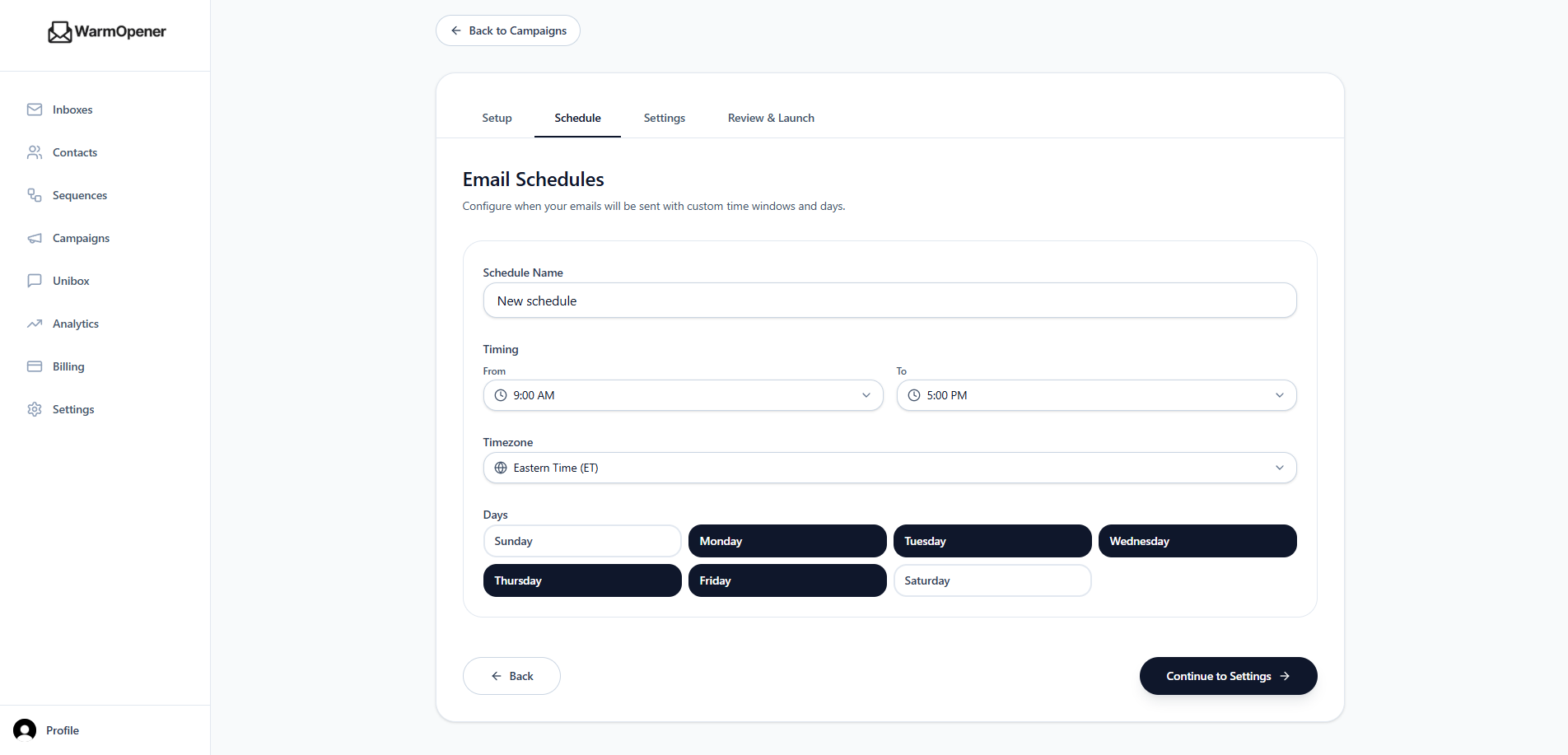 WarmOpener gallery image