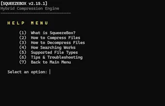 Squeezebox file compressor gallery image