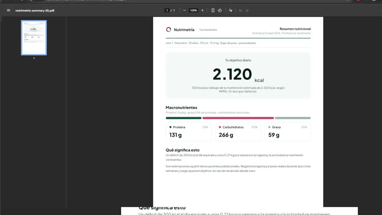 Nutrimetría gallery image