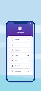 Snap Saver: Video Downloader - WhatsApp status downloader media 3